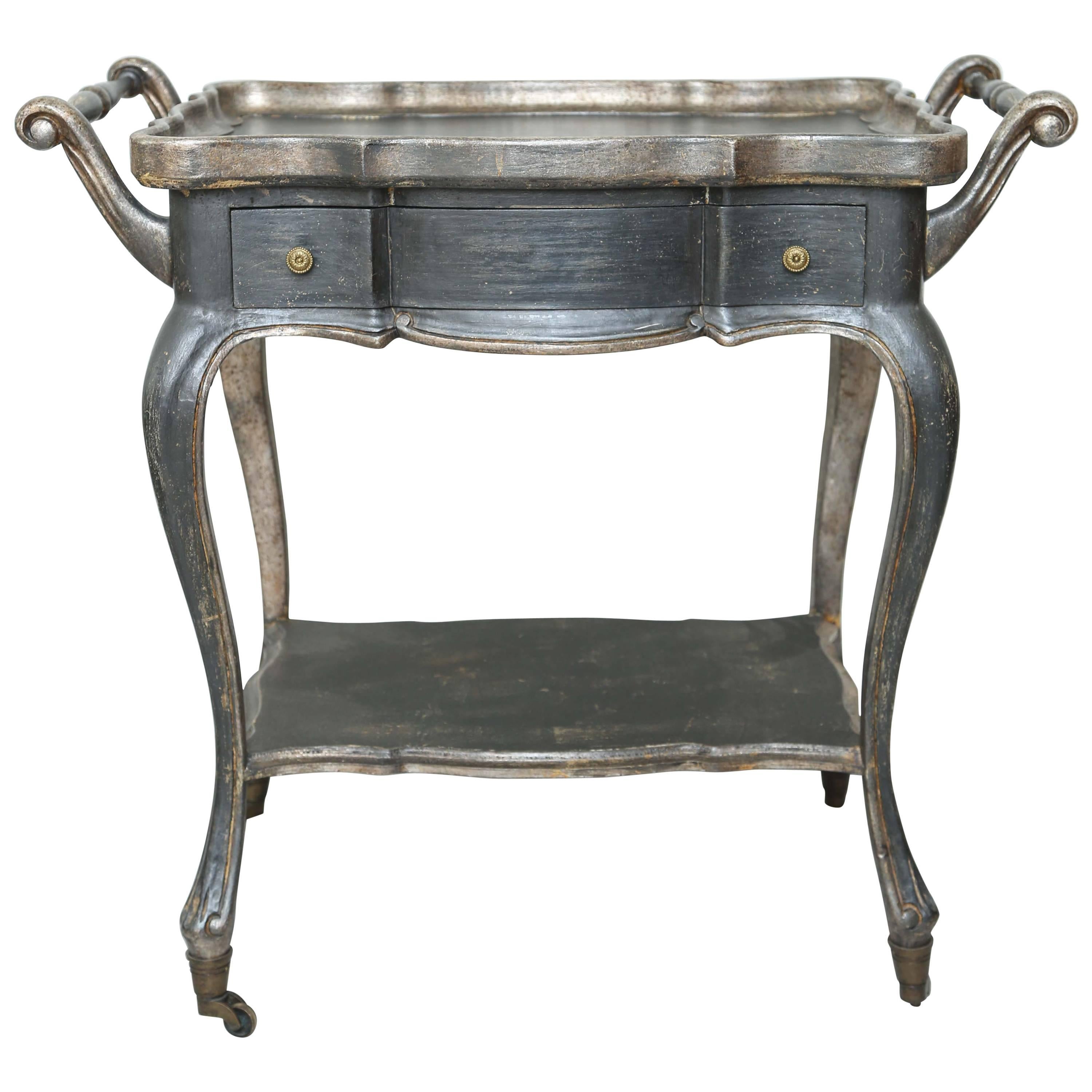 Two-Tier Italian Cart on Casters