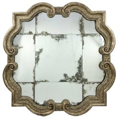 Formations Quatrefoil Mirror in Silver Finish, 53.5"