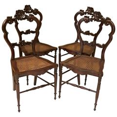 Four Chairs Louis Philippe 12
