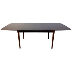 Table à manger danoise à rallonges du milieu du siècle, en teck, années 1960