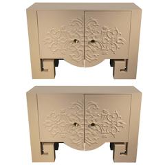Pair of Newly Lacquered Console Cabinets 12