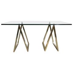 Sawhorse or A Frame Console Table or Desk