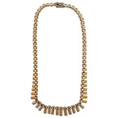 Necklace, Finnish Design, 14-Karat Gold, Westerback, Helsinki, 1969