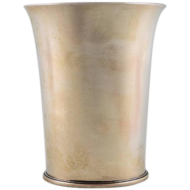 Harald Nielsen for Georg Jensen Silver Goblet No. 671 C For Sale