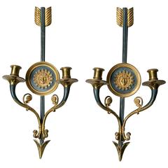 French Empire Style Sconces