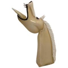 'A Homage to Picasso'Murano Glass Sculpture 5