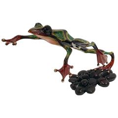 "Leap Frog" Bronze Sculpture by, Tim Cotterill Signed and Numbered LE