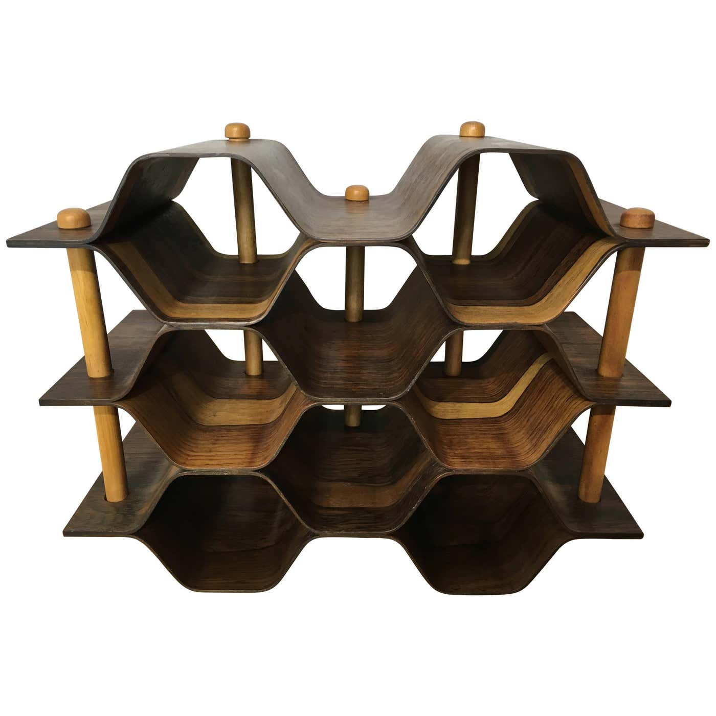 Swedish Rosewood Wine Rack by Torsten Johanson For Sale at 1stDibs ...