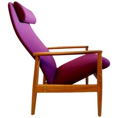 Mid-Century Countour Armchair by Alf Svensson Sweden