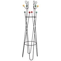 Multicolored Coat Rack Stand by Roger Feraud 2