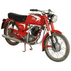 Morini Corsaro 150 P Motorcycle 143 cc 7 cv 4-Stroke Engine Gasoline, 1965