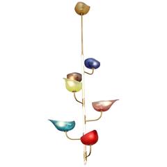 Seguso pendent light made in Italy 10