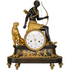 Clock Depicting Africa, circa 1800 