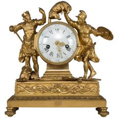 Louis XV Clock Signed Gudin à Paris