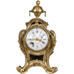 Louis XV Clock Signed by Benoist Gerard à Paris