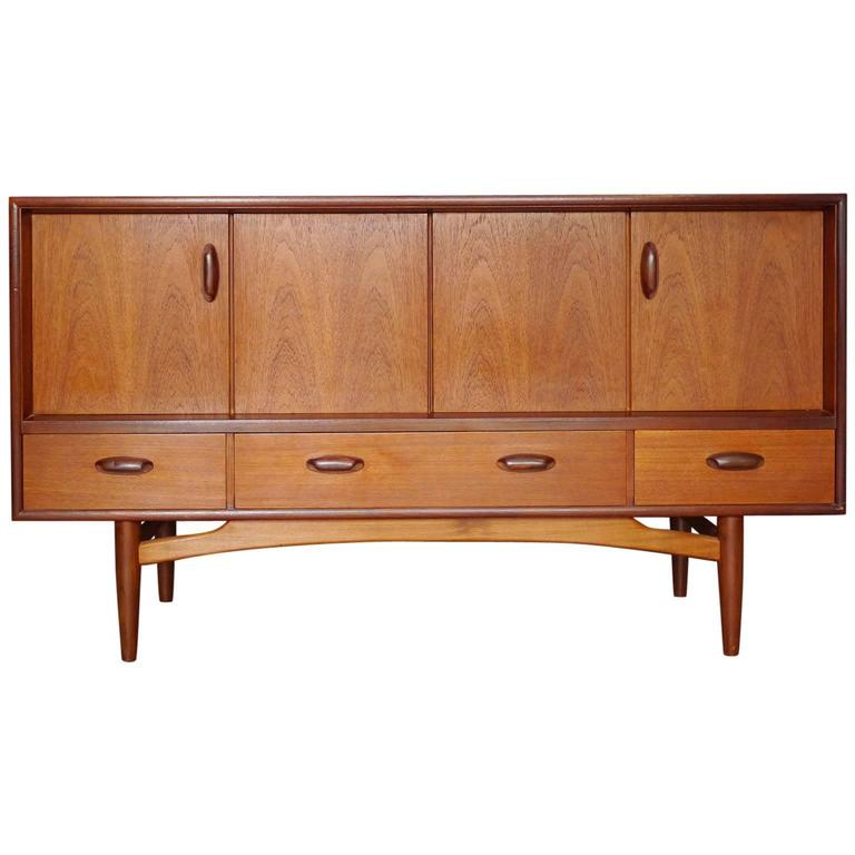 Victor Wilkins For G Plan Teak And Afromosia Credenza England Victor Wilkins For G Plan Teak And Afromosia Credenza England 1960s
