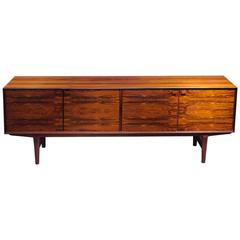 Rare Custom Frederick Kayser Brazilian Rosewood Sideboard, Norway, 1960s