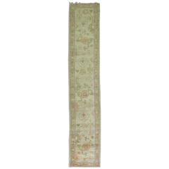 Traditional Turkish Oushak Runner 12