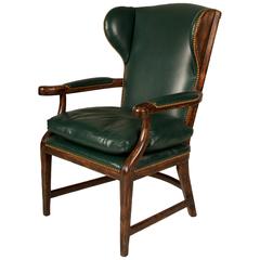 20th Century English Country House Wingback Chair