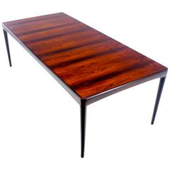 Danish Modern Rosewood Dining Table Designed by H.W. Klein