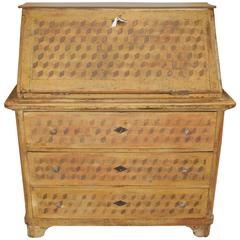 19th Century France Painted Secretary 6