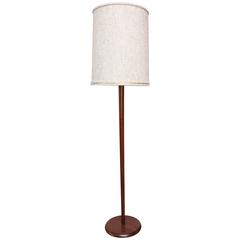 Walnut Floor Lamp after Phillip Lloyd Powell