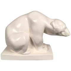 Sculpture d'ours polaire de John Skeaping