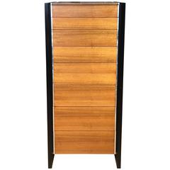 Tall Walnut Chest of Drawers by Robert Baron for Glenn of California