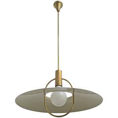 Pendentif soucoupe Bruno Chiarini, Italie, 1960
