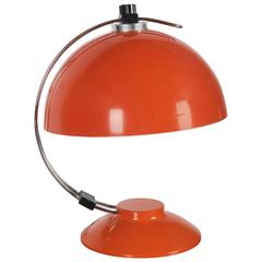 Orange Desk, Table Lamp from the 1970s