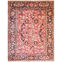 Vintage Persian  Dragon Heriz/Serapi Carpet, 7'7" x 10'.