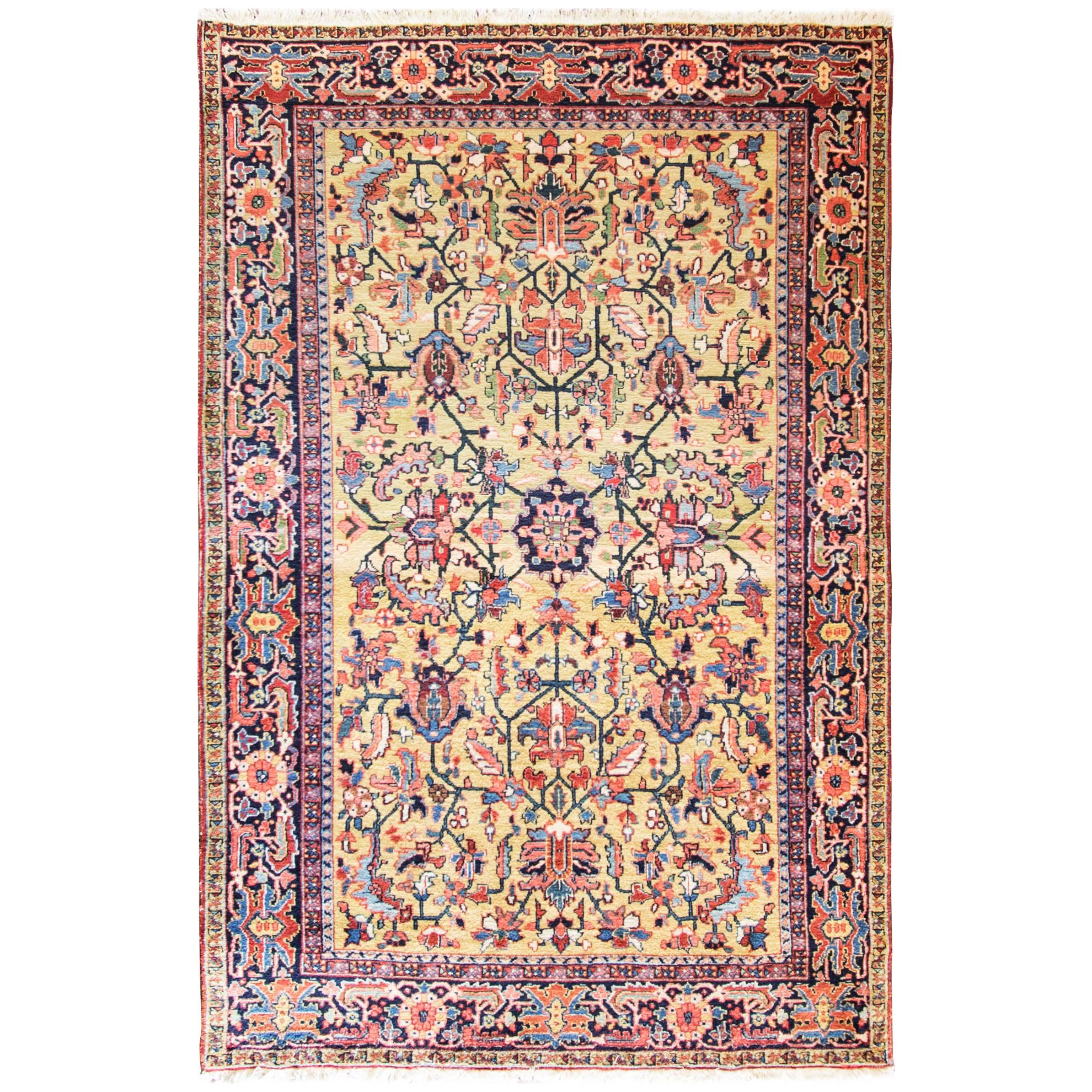 Gorgeous Antique Heriz Carpet