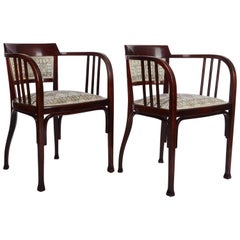 Antique Thonet Armchairs by Otto Wagner