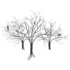 C. Jere Wall Sculpture 
Birds 
Trees
