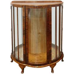 Handsome Deco Style Curio Cabinet