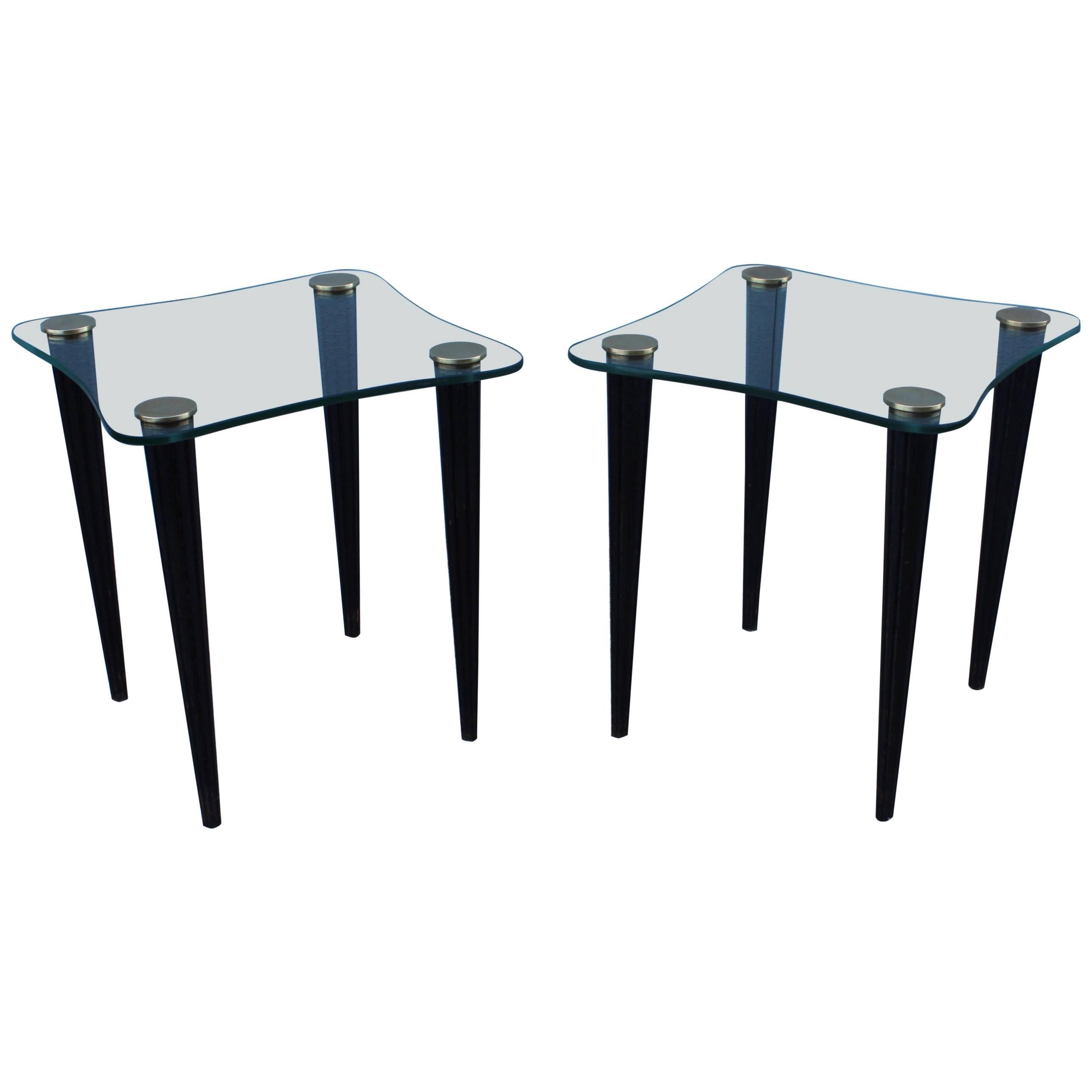Gilbert Rohde Style "Cloud" Side Tables