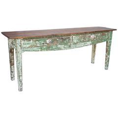 Antique English Serving Table