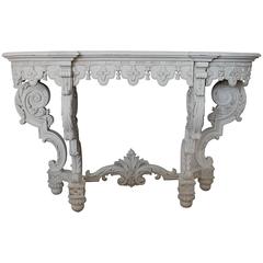 Console in Rococo Style, France, circa 1880 1