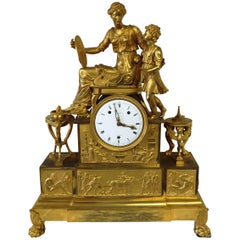 Empire Period Mantel Clock