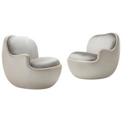 Pair of Armchairs, 'Ball,' by Mattia Bonetti 1