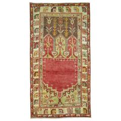 Turkish Oushak Anatolian Prayer Rug 5
