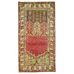 Turkish Oushak Anatolian Prayer Rug