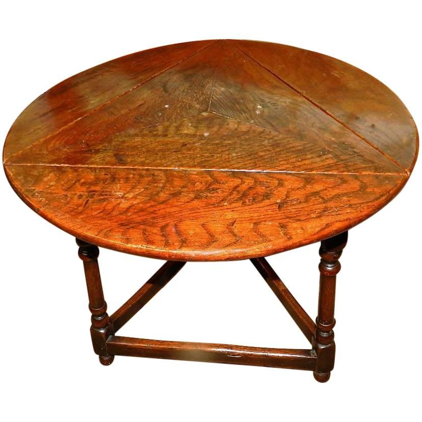 19th Century Oak Tavern Side Table
