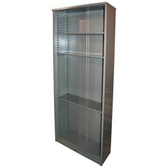 Steel Industrial Bookcase Tall Shelving Cabinet Unit
