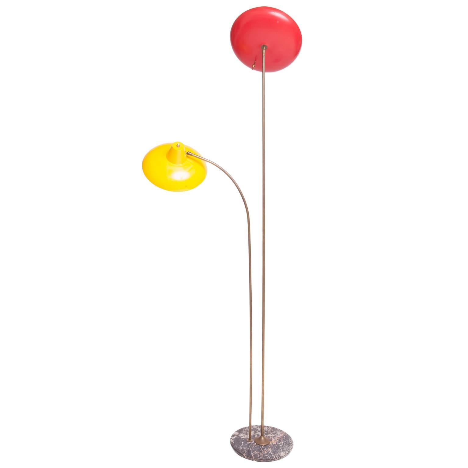 Mid-Century Standing Lamp, Probably Italian For Sale