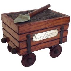 Antique Mining Car Box Gift to Prince Albert Edward of Wales, King Edward VII