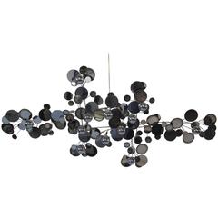 Curtis Jere Large Raindrop Wall Sculpture