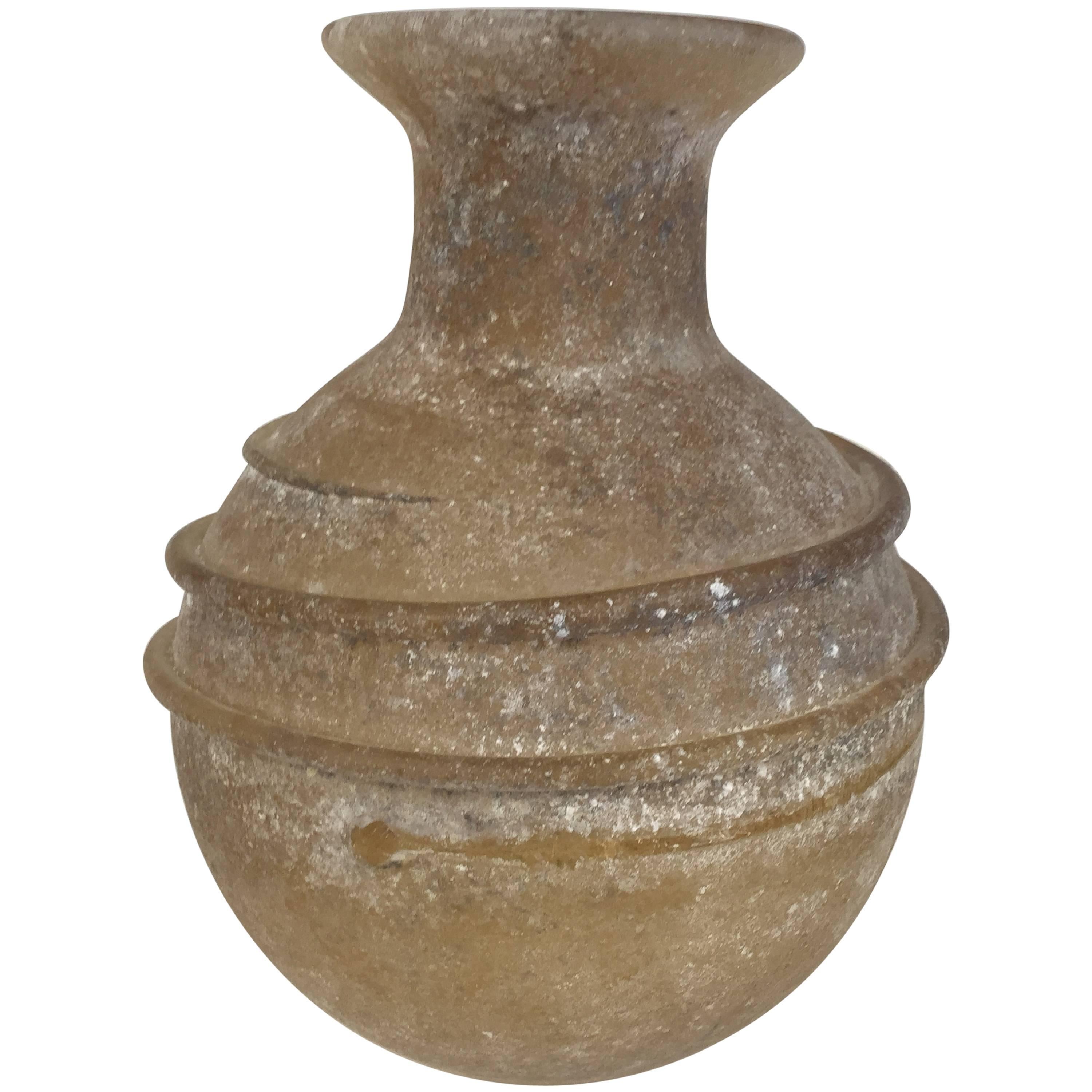 Magnifique vase italien Scavo en vente