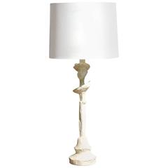 Plaster Table Lamp Giacometti