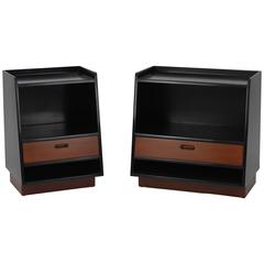 Pair of Nightstands by Edward Wormley for Dunbar